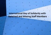 INTERNATIONAL DAY OF SOLIDARITY WITH DETAINED AND MISSING STAFF MEMBERS 1